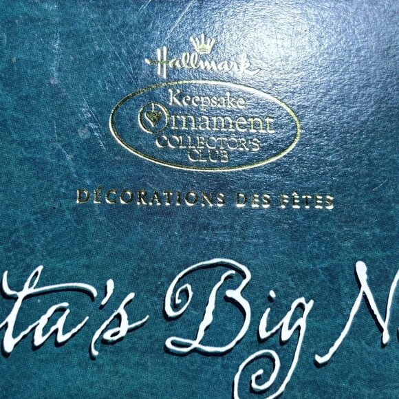 Hallmark Keepsake 2002 “Santa’s Big Night” – KOC Club 4-Piece Set (QXC2002) with - Picture 6 of 11